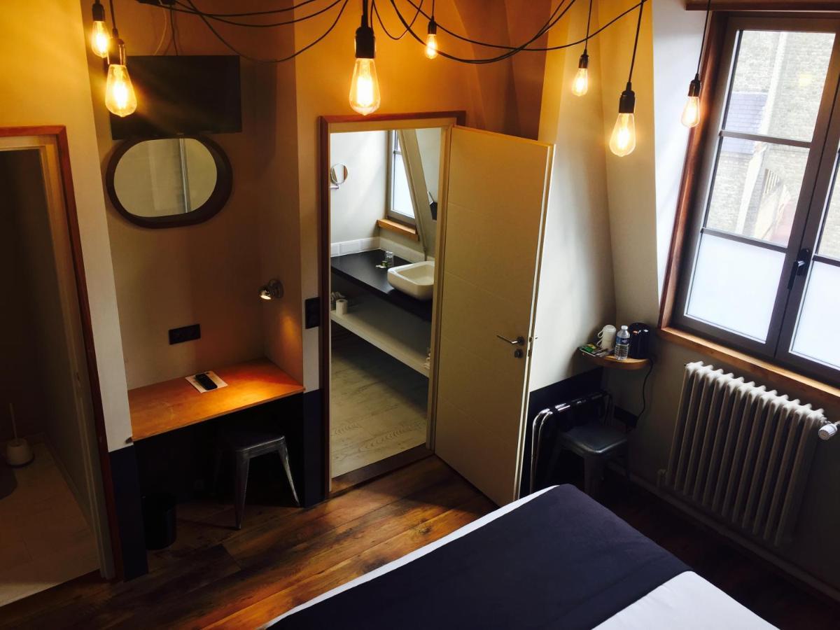 Hotel - Restaurant Au Tonnelier 베르그 외부 사진